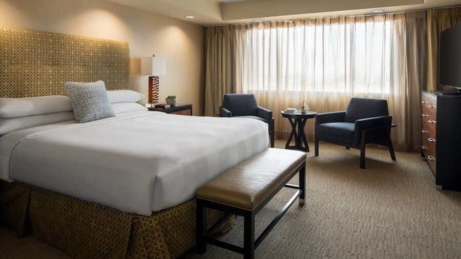 Hotel Bakersfield Marriott At The Convention Center Exterior foto