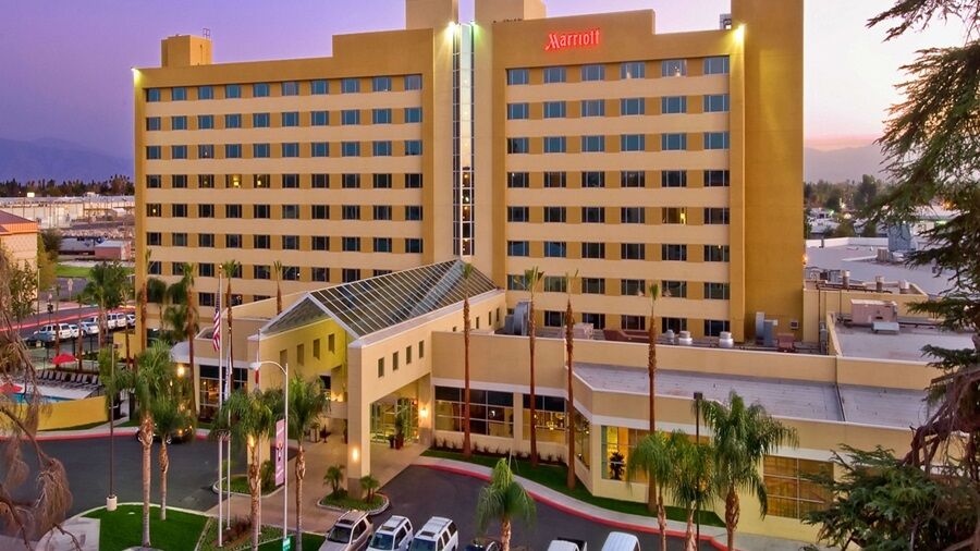 Hotel Bakersfield Marriott At The Convention Center Exterior foto